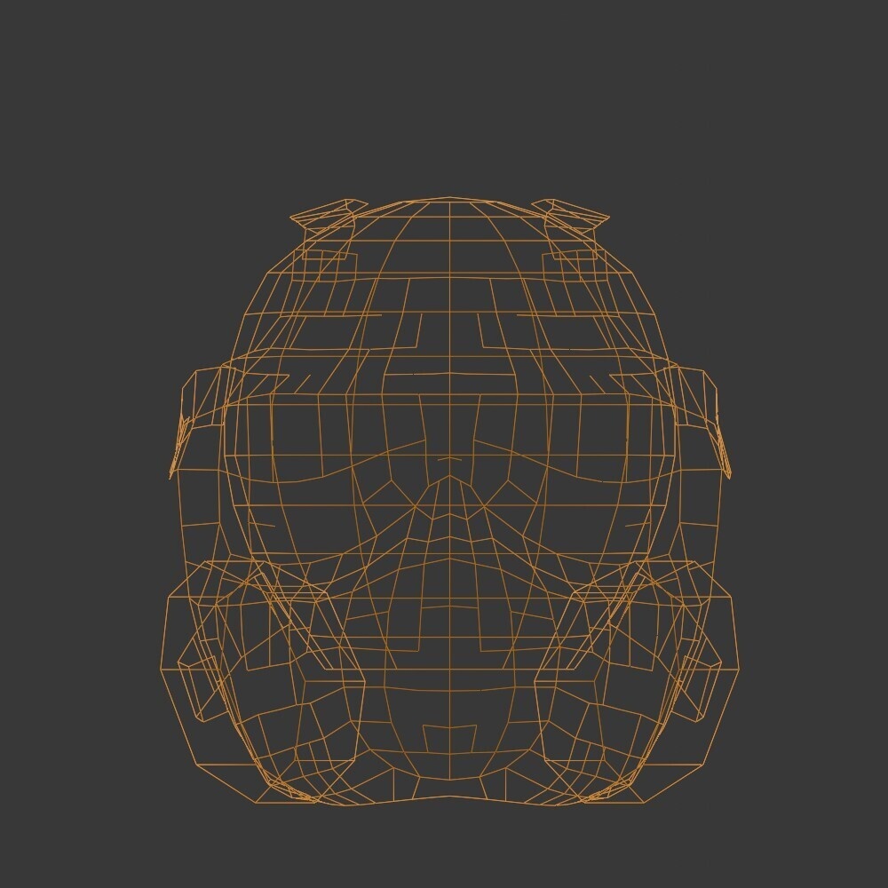 【3D衣装】ガスマスク(ローポリ)