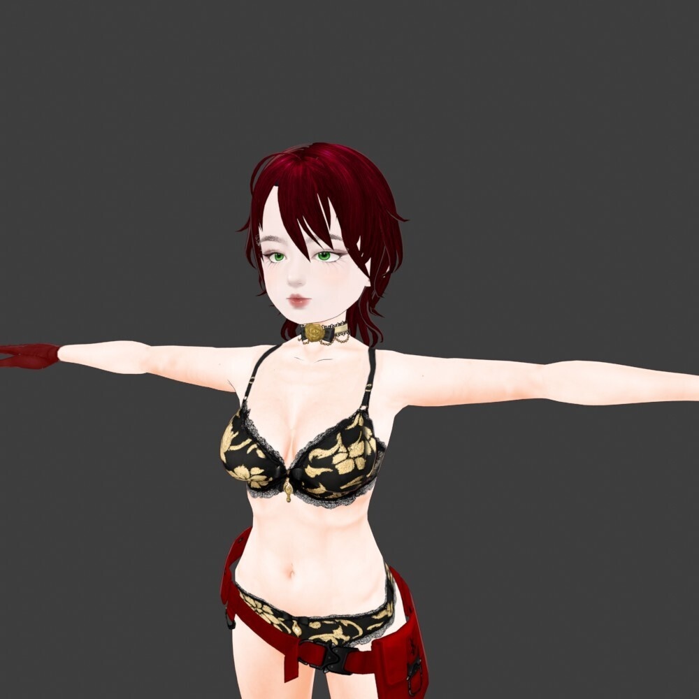 【3Dキャラクター】エージェントやす子