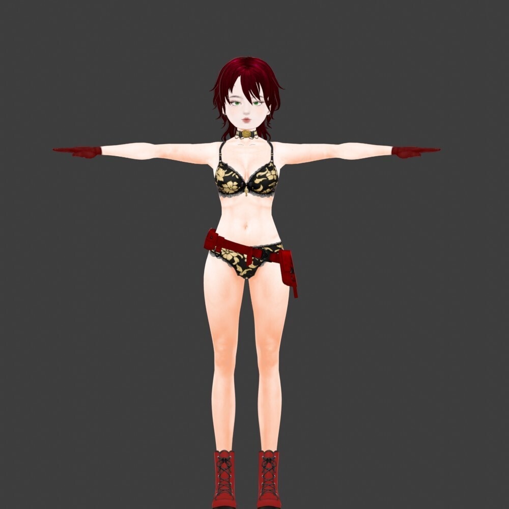 【3Dキャラクター】エージェントやす子