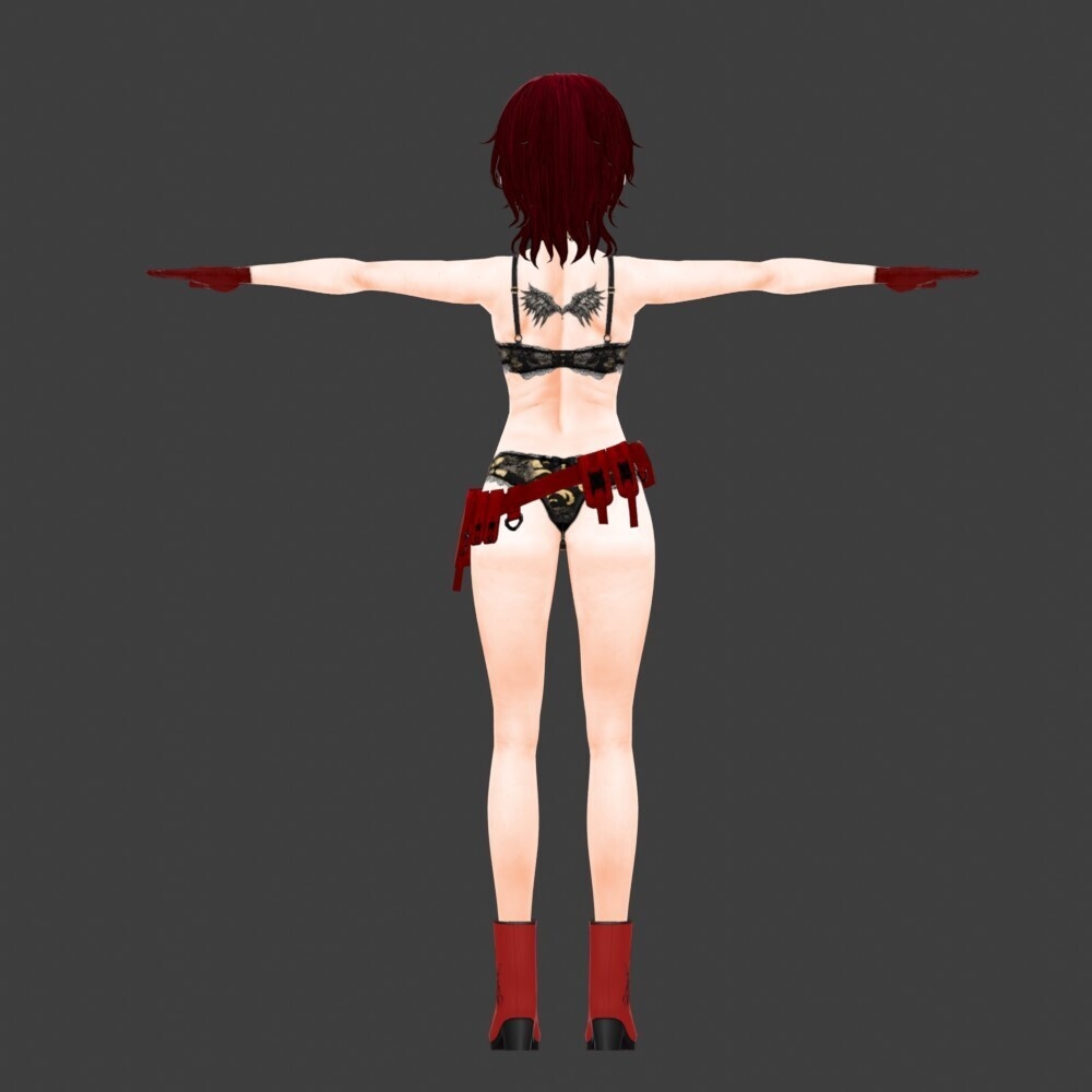 【3Dキャラクター】エージェントやす子