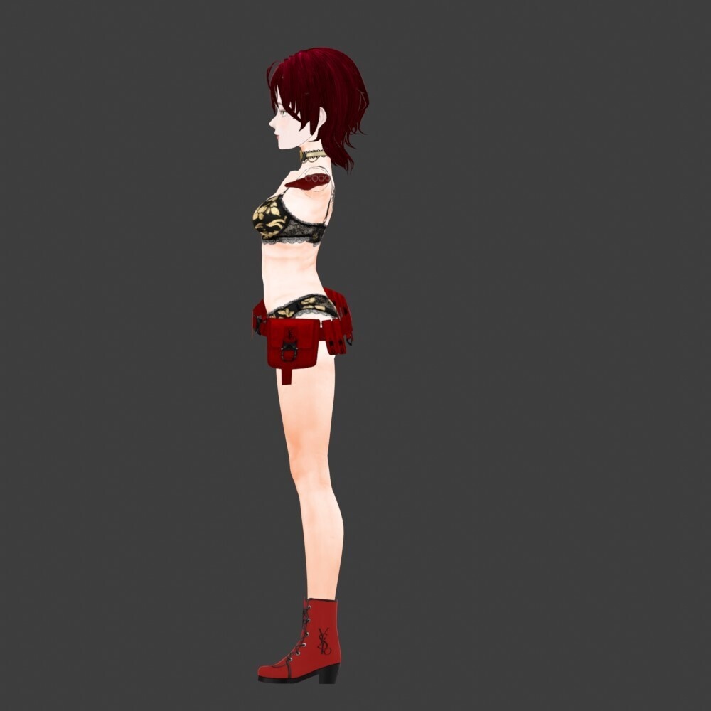 【3Dキャラクター】エージェントやす子