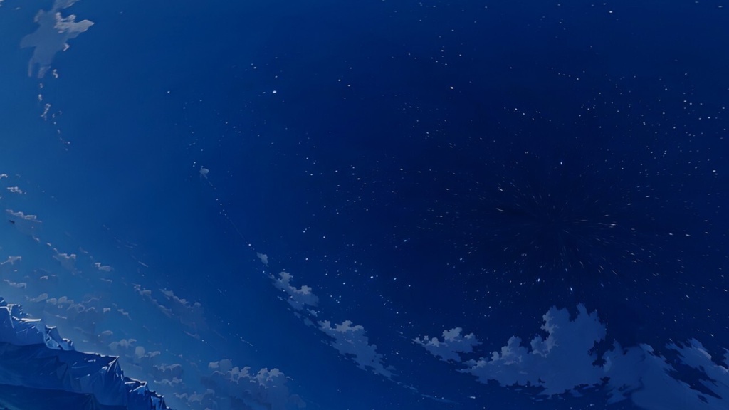 【ワールド・環境】夜の草原 SKYBOXマテリアル