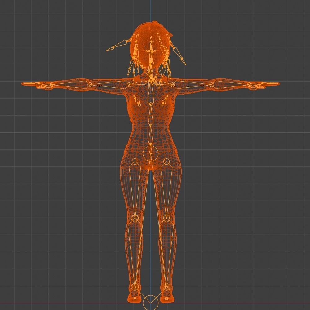 【3Dキャラクター】V-グラドル 松浦ぴに