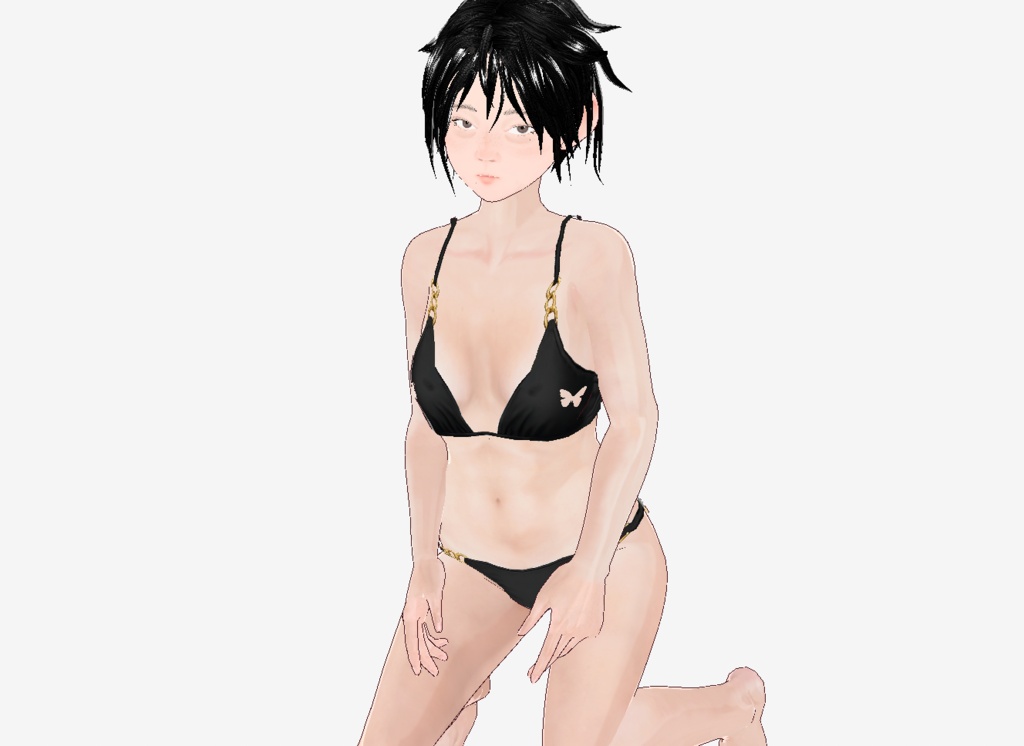 【3Dキャラクター】V-グラドル 松浦ぴに