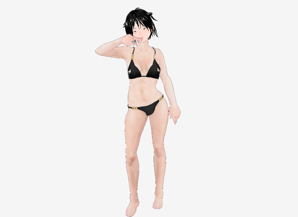 【3Dキャラクター】V-グラドル 松浦ぴに