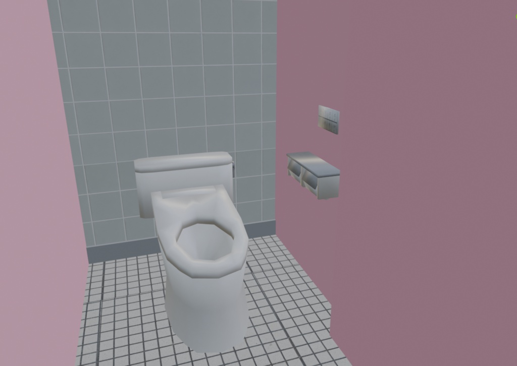 【VRChat・Unity対応 3Dアセット】日本の学校・校舎セット|3階+屋上・全24室【Blender/FBX】
