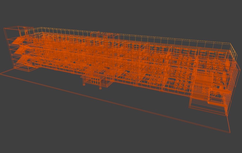【VRChat・Unity対応 3Dアセット】日本の学校・校舎セット|3階+屋上・全24室【Blender/FBX】