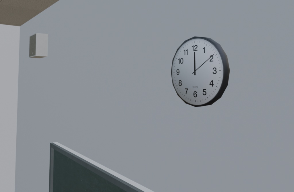 【VRChat・Unity対応 3Dアセット】日本の学校・校舎セット|3階+屋上・全24室【Blender/FBX】