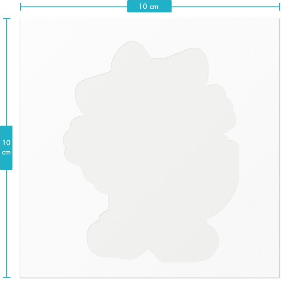 虎来楽がるふV2姿のステッカー