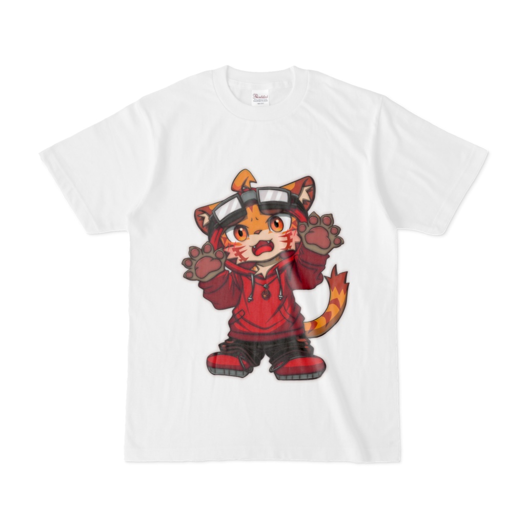 虎来楽がるふV2姿のTシャツ