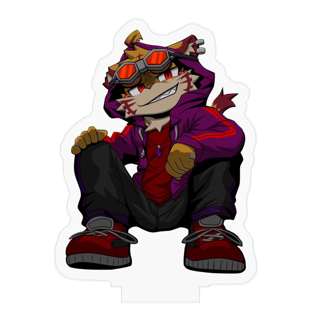 虎闇ガルフのアクリルフィギュア