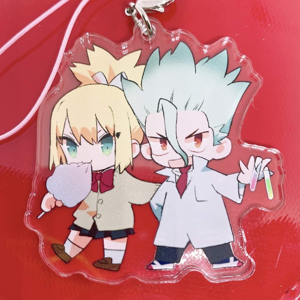 千コハアクリルストラップ