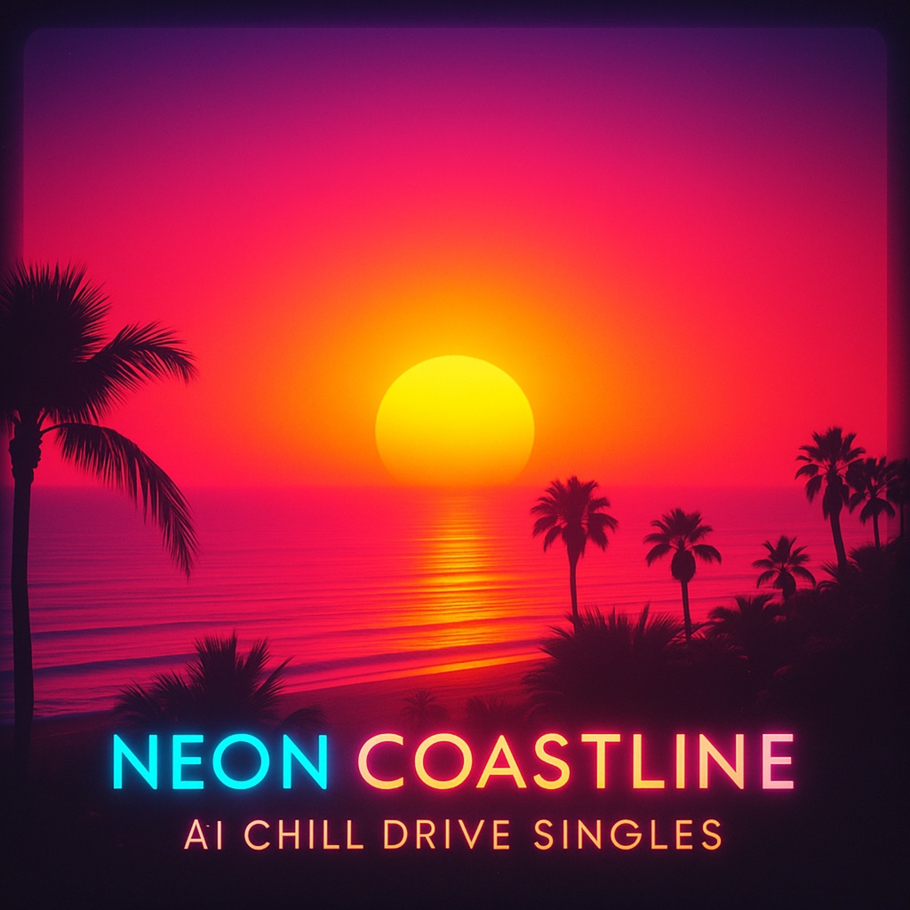Neon Coastline – AI Chill Drive Singles