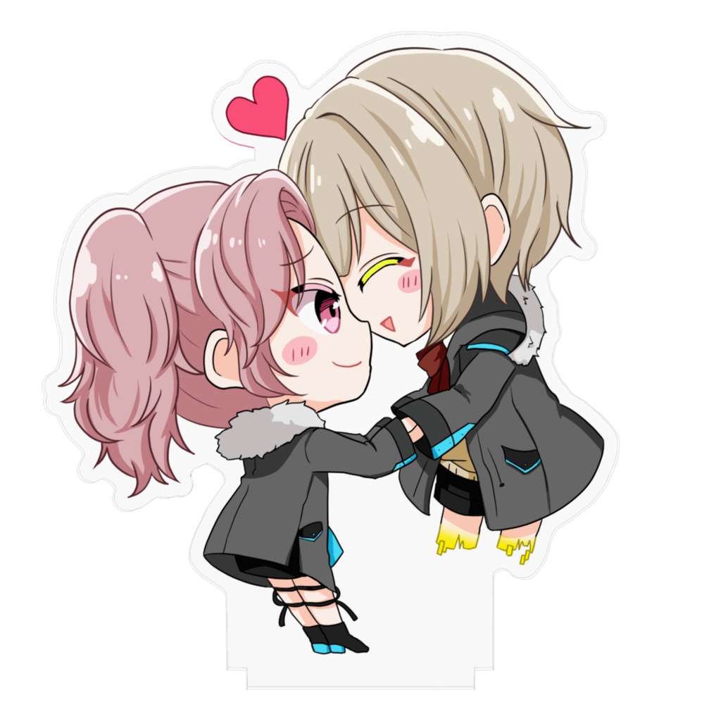 桃瀬さや&ニコ アクリルスタンド
