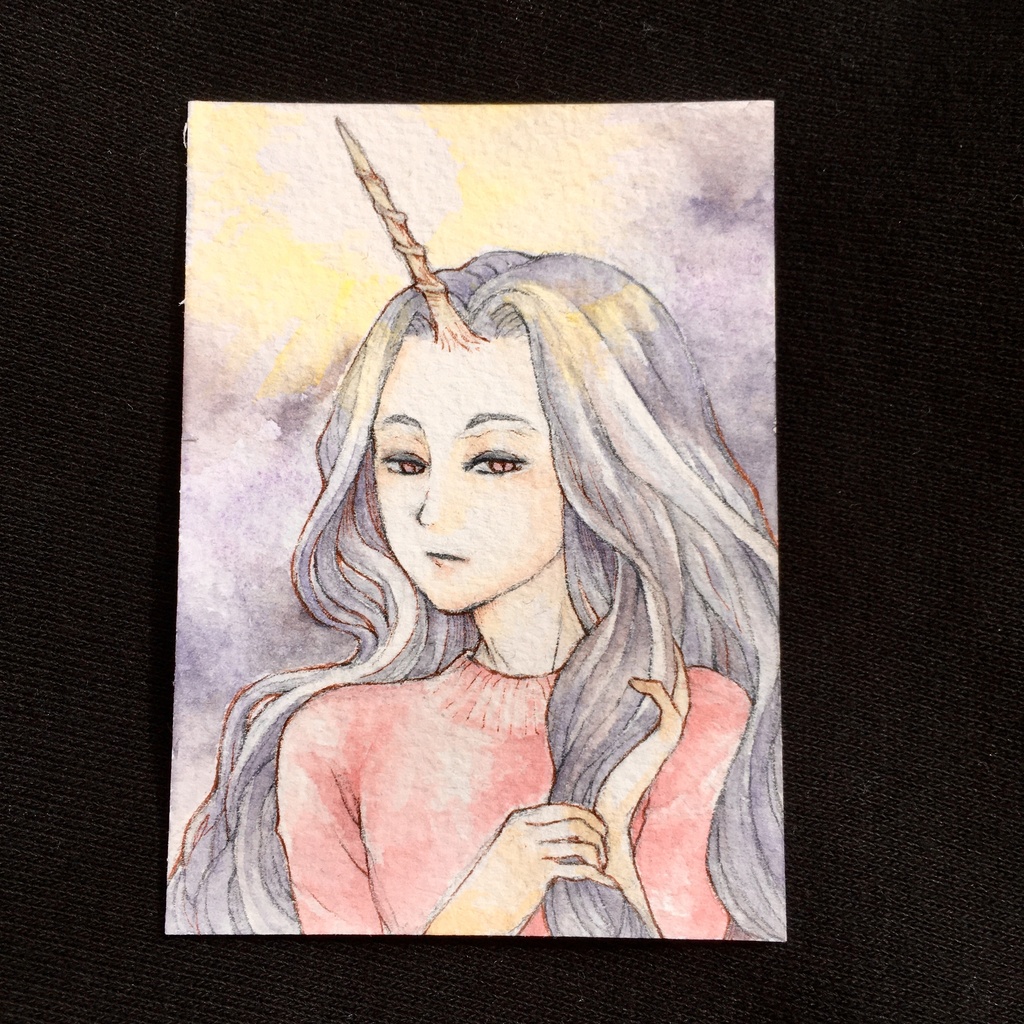 【ATC】真実【水彩イラスト】
