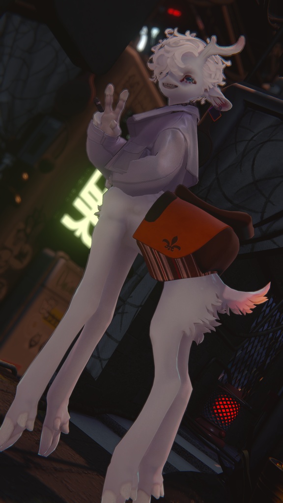 鹿タウル用 Sitギミック付き鞍