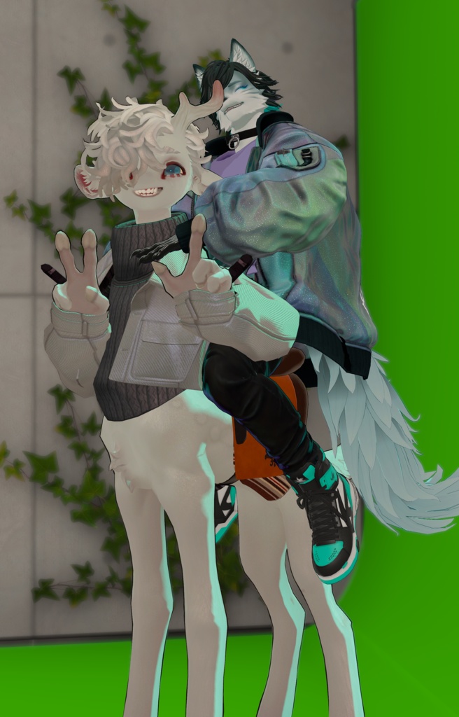 鹿タウル用 Sitギミック付き鞍