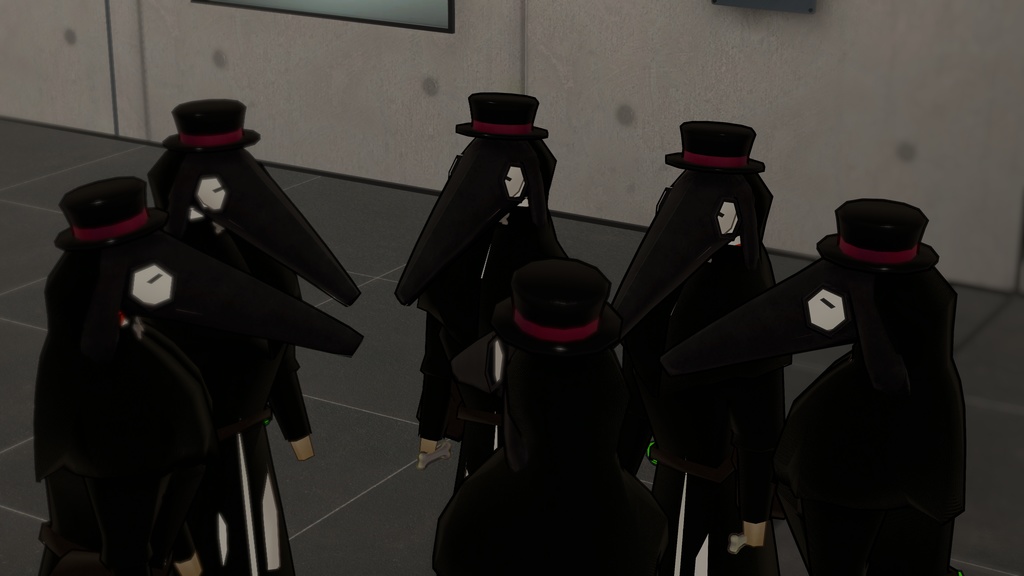 【無料】Standing Zoi(2足歩行ゾーイ)用 あやしいペスト医師