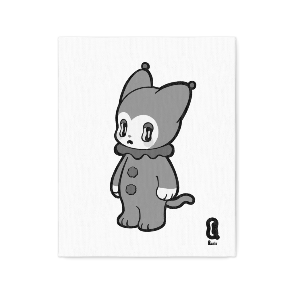 キャンバス‐モノクロ‐