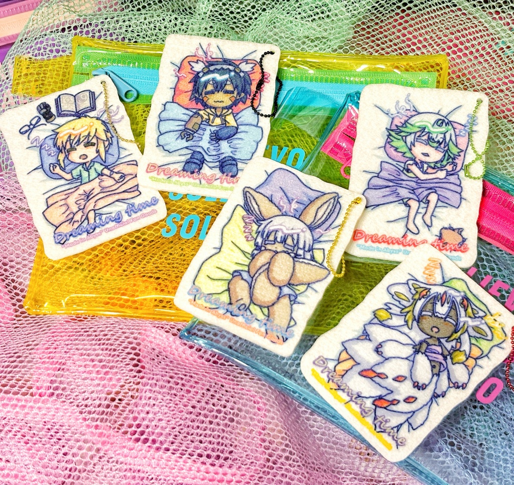 【リコさん隊】フェルトキーホルダー