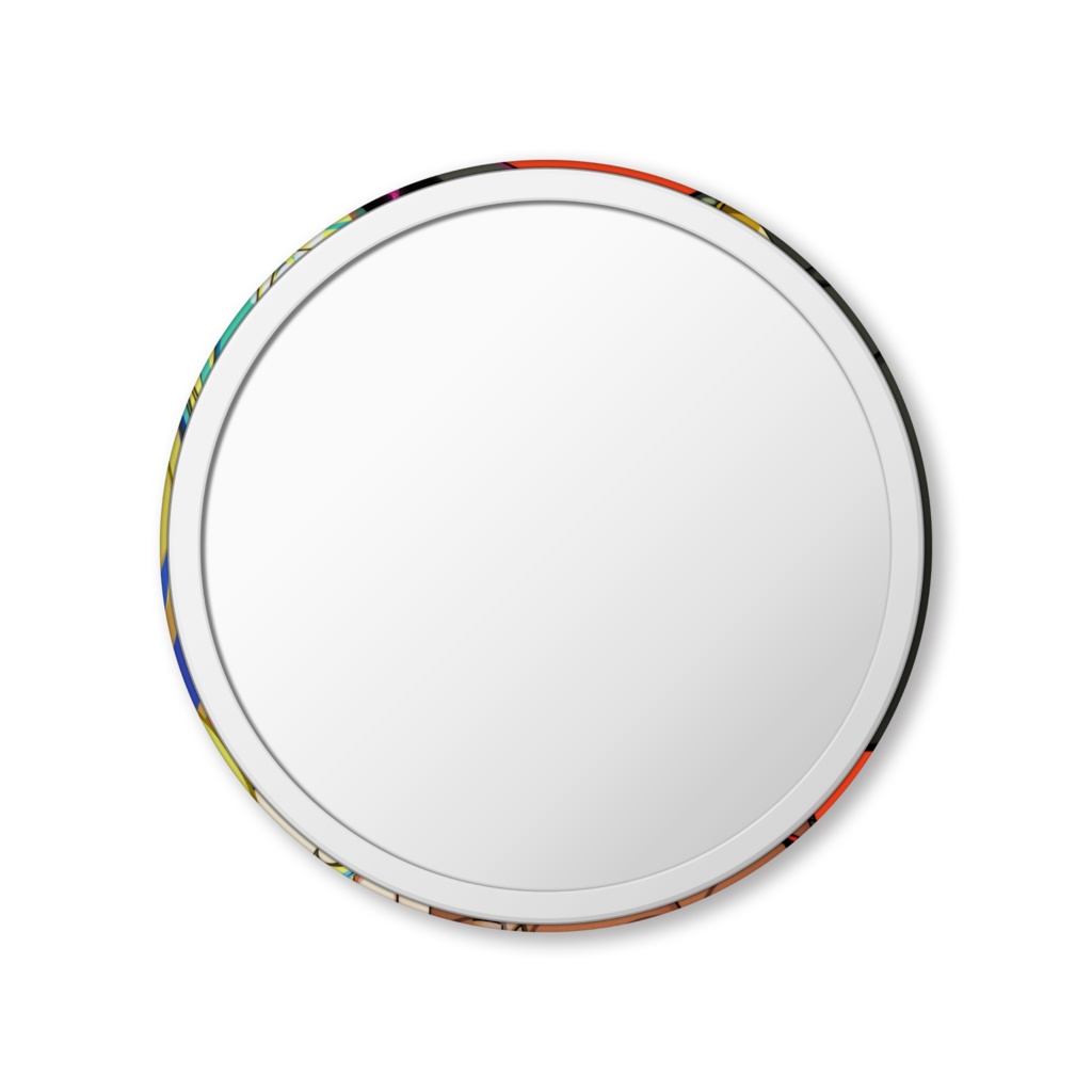 ミラナの缶ミラー(ハロウィン①)