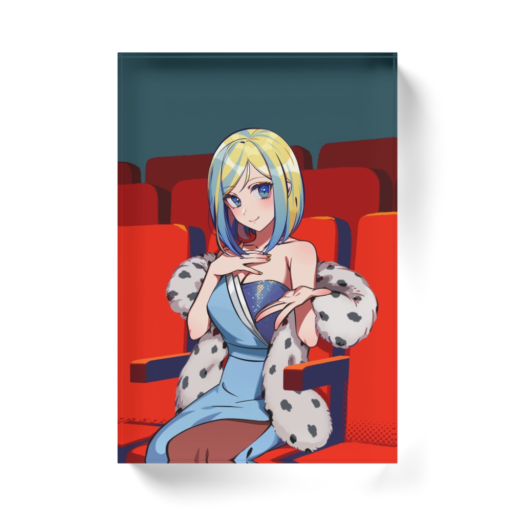 ミラナのアクリルブロック(2周年)