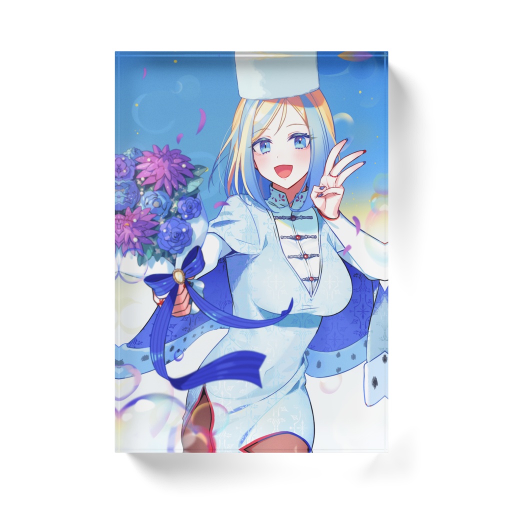 ミラナのアクリルブロック(3周年)