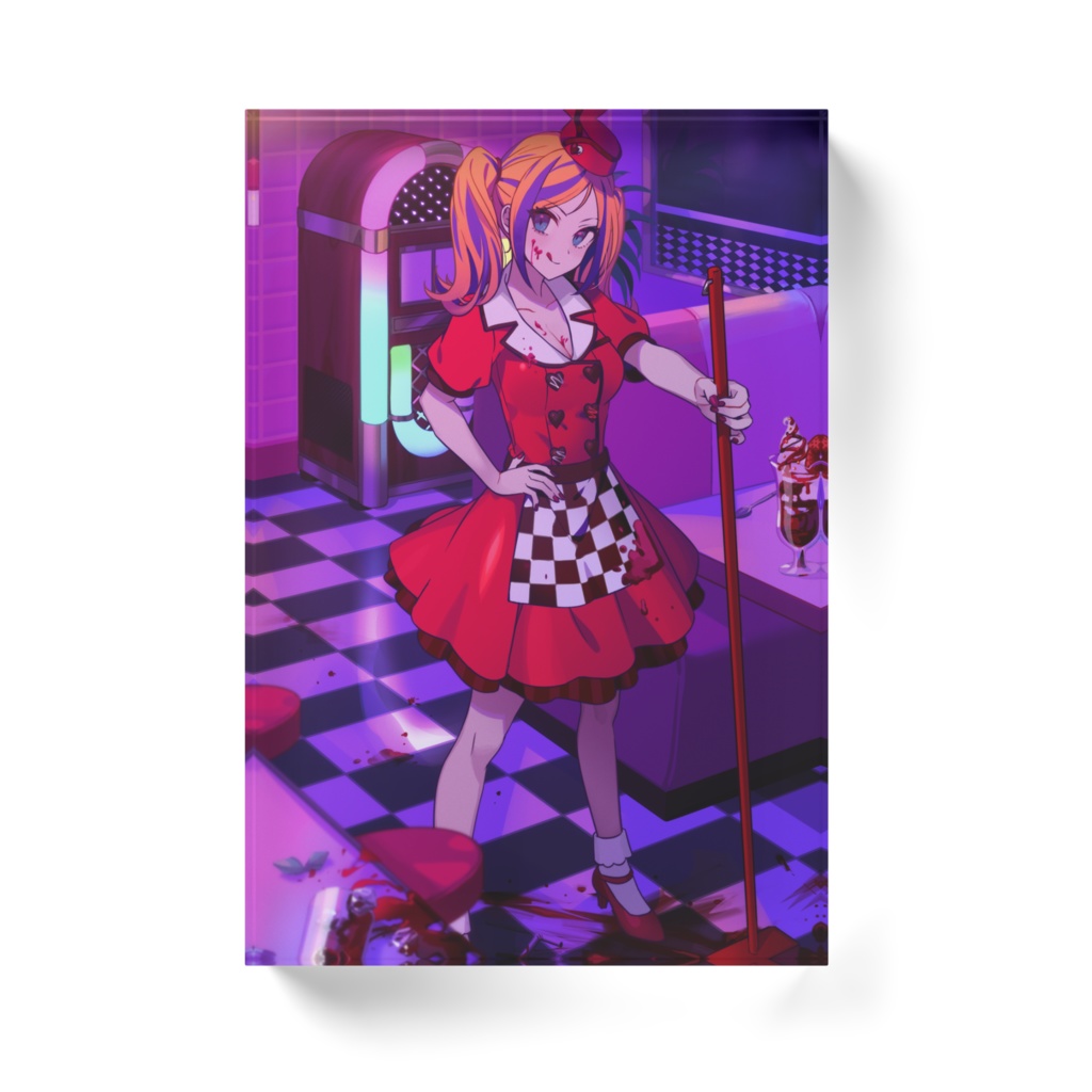 ミラナのアクリルブロック(バレンタイン)