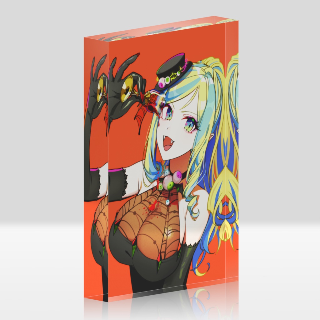 ミラナのアクリルブロック(ハロウィン①)