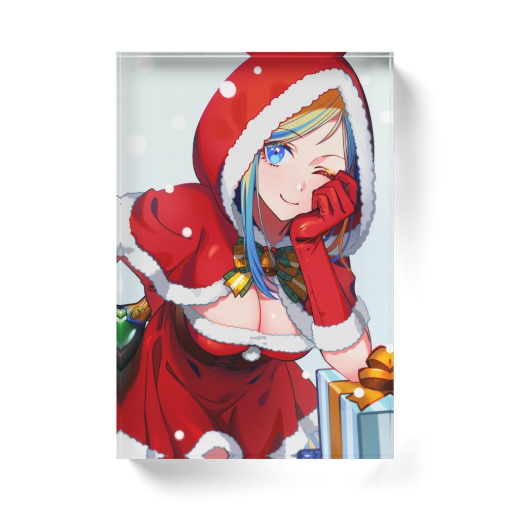 ミラナのアクリルブロック(クリスマス)