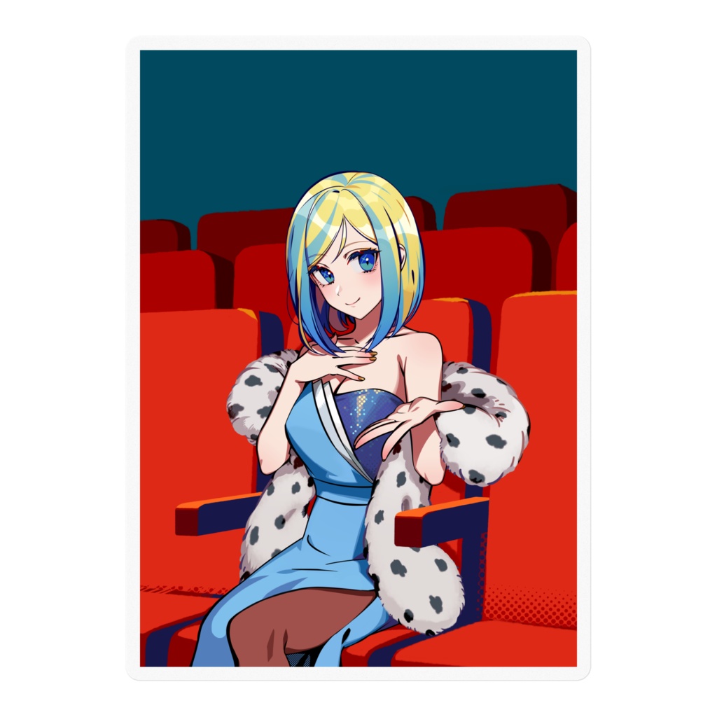 ミラナのステッカー(2周年)