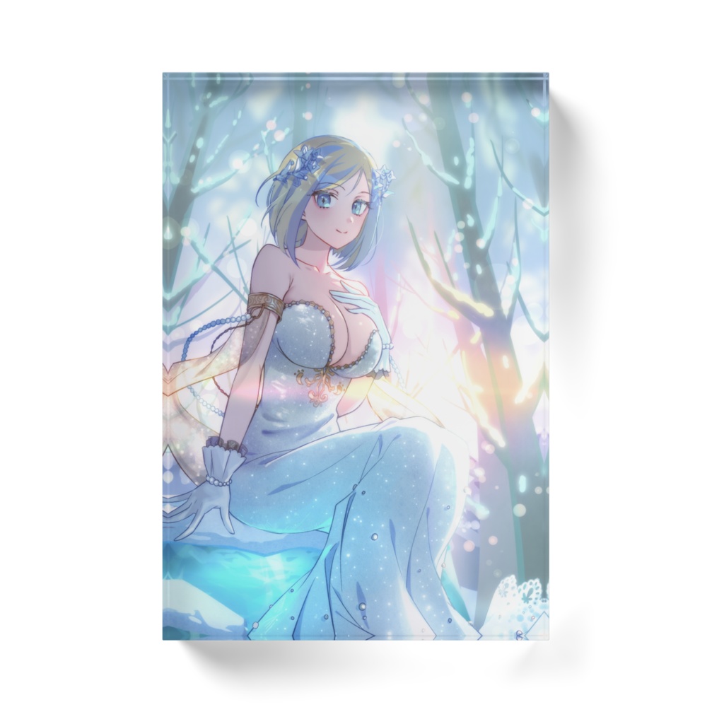 ミラナのアクリルブロック(1周年)