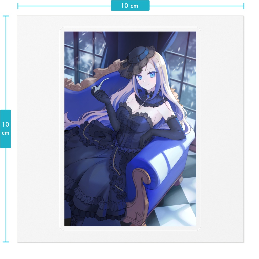 ミラナのステッカー(4周年)