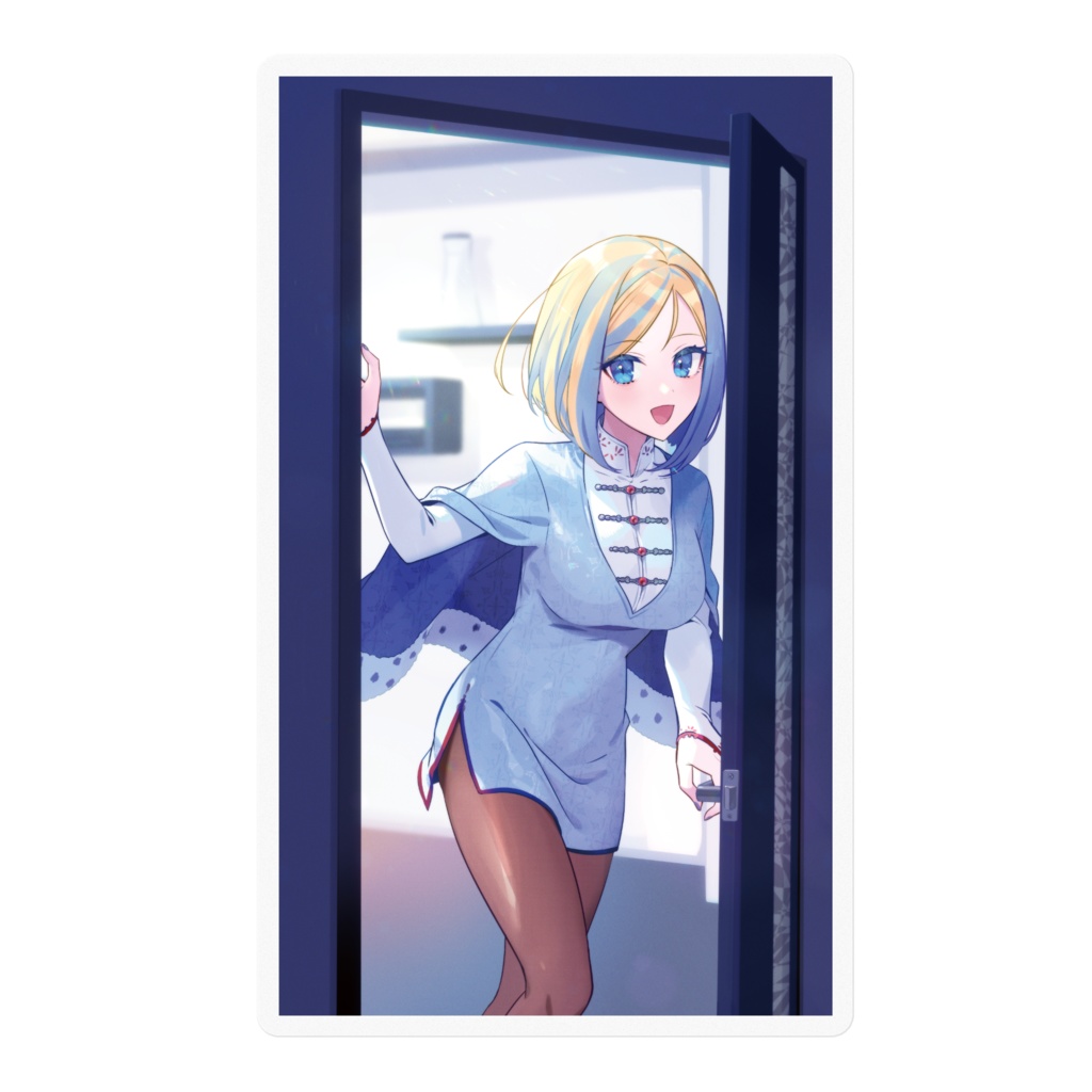 ミラナのステッカー(ワンマンキービジュ)