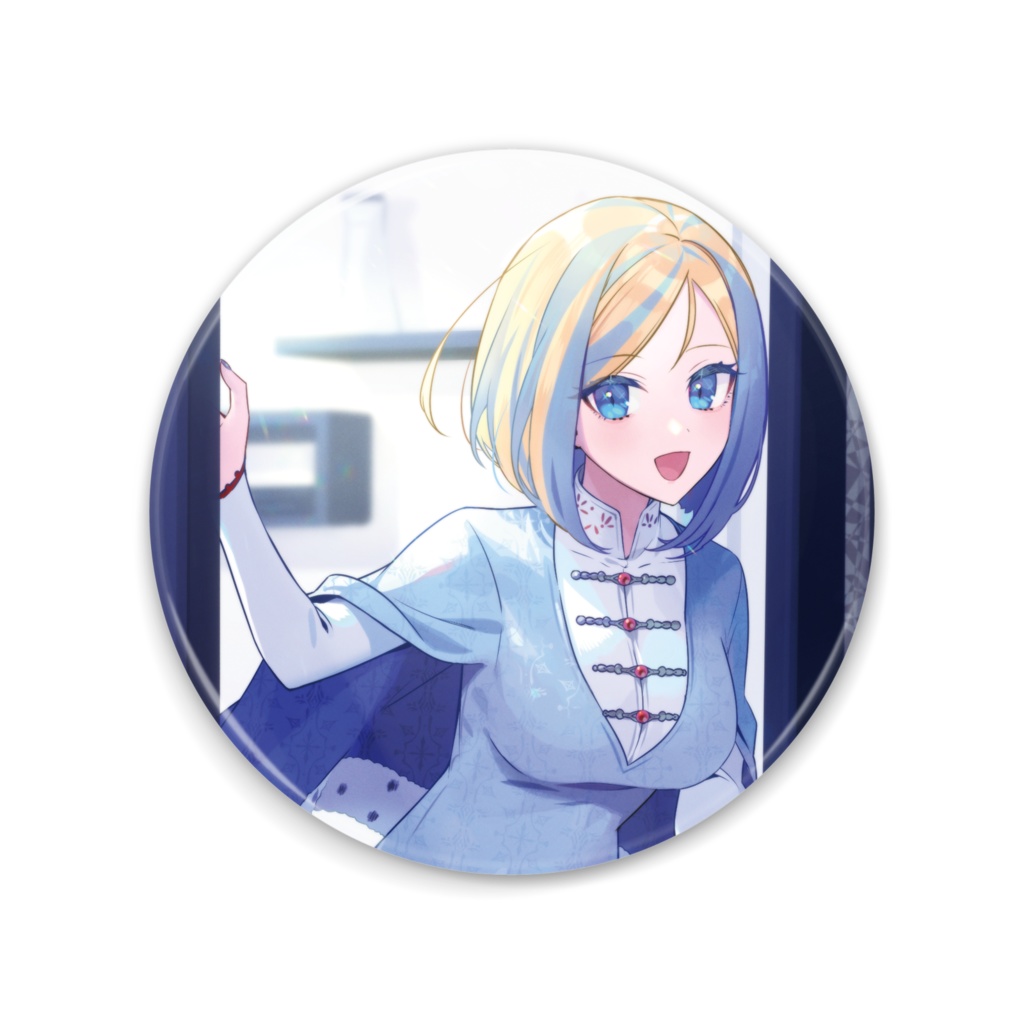 ミラナの缶ミラー(ワンマンキービジュ)