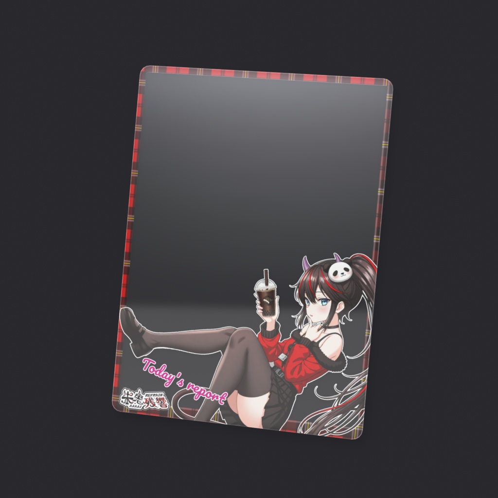 2025誕生日記念クリアカード(ふちあり)