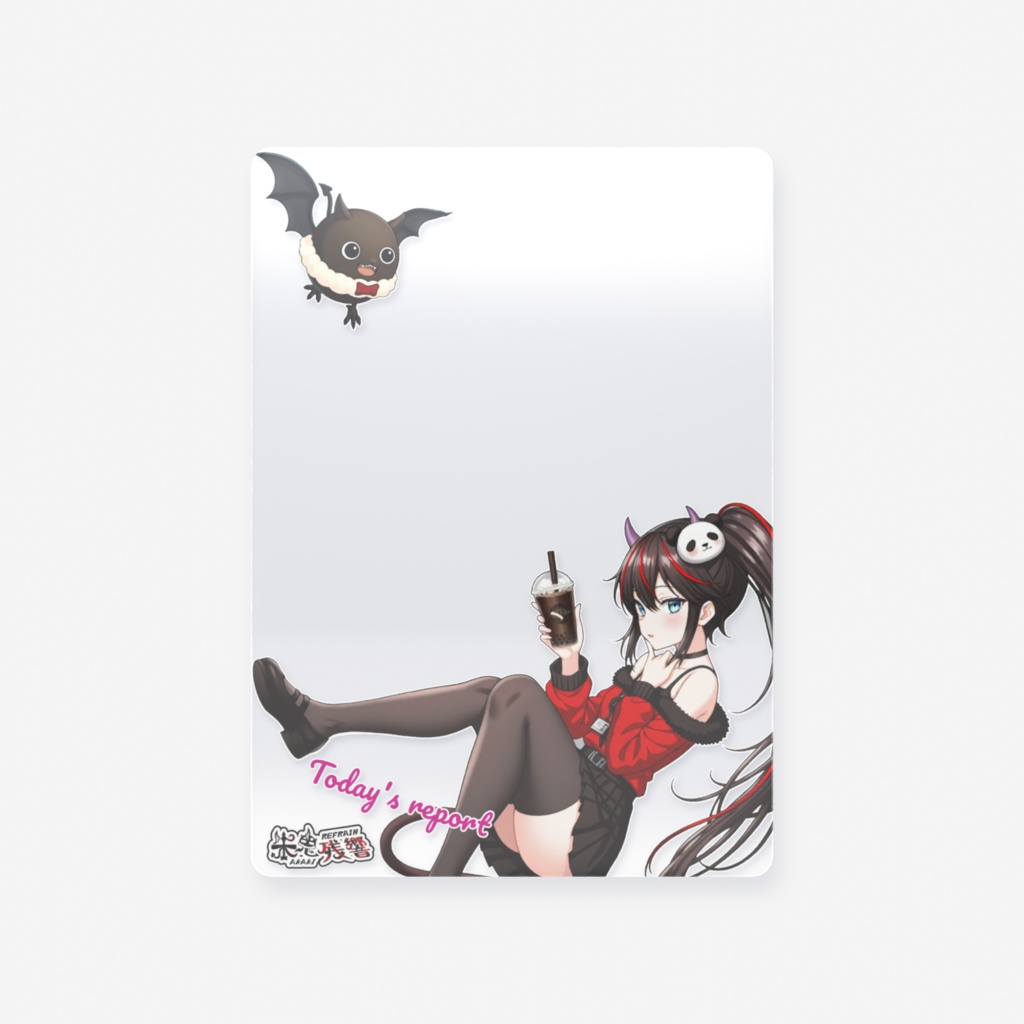 朱鬼残響誕生日2025クリアカード(ふちなし)