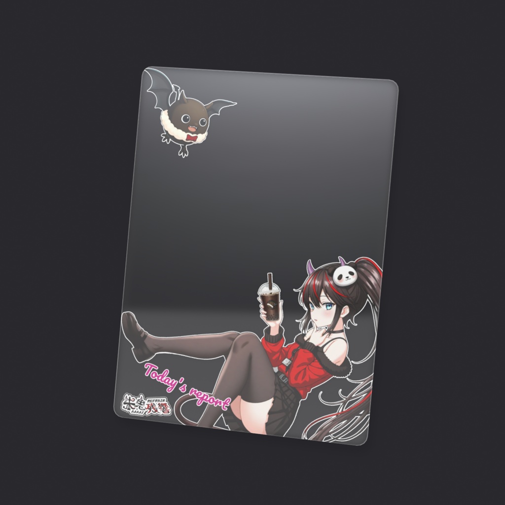 朱鬼残響誕生日2025クリアカード(ふちなし)