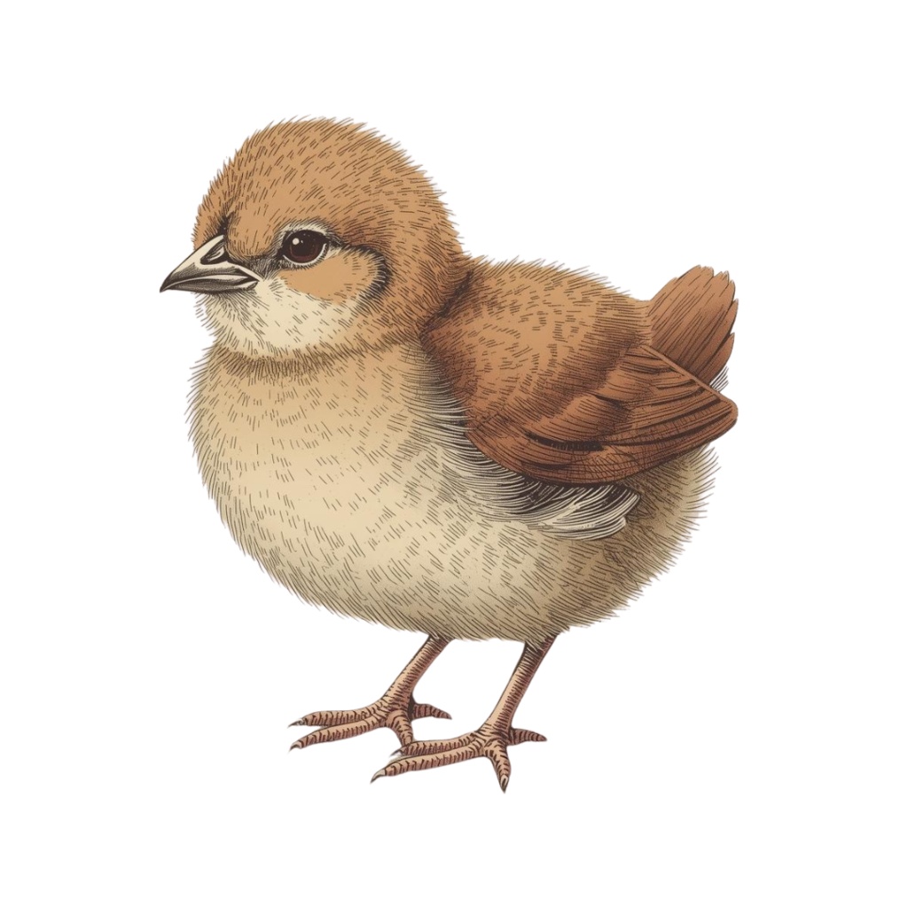 ふんわり小鳥の水彩クリップアート12点セット(PNG)