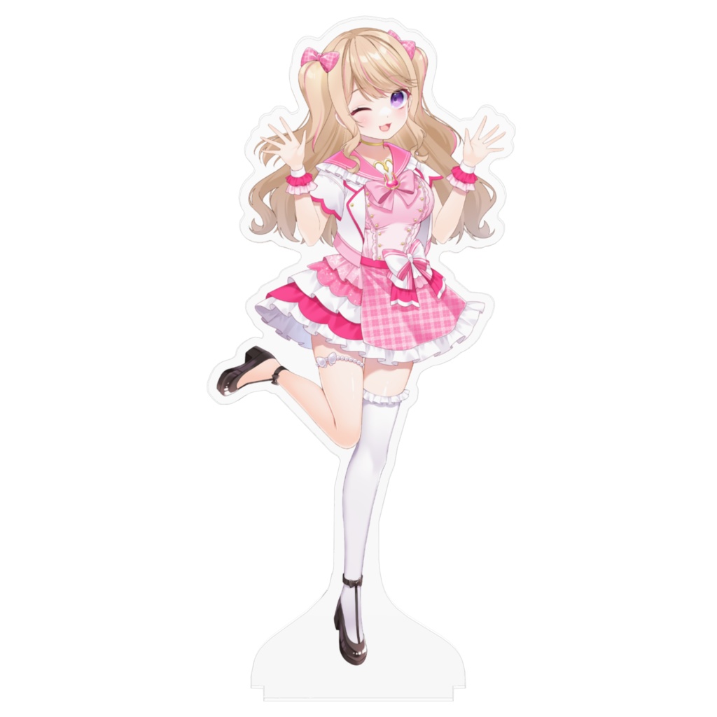 甘兎りり ふるふりゅ衣装アクリルフィギュア