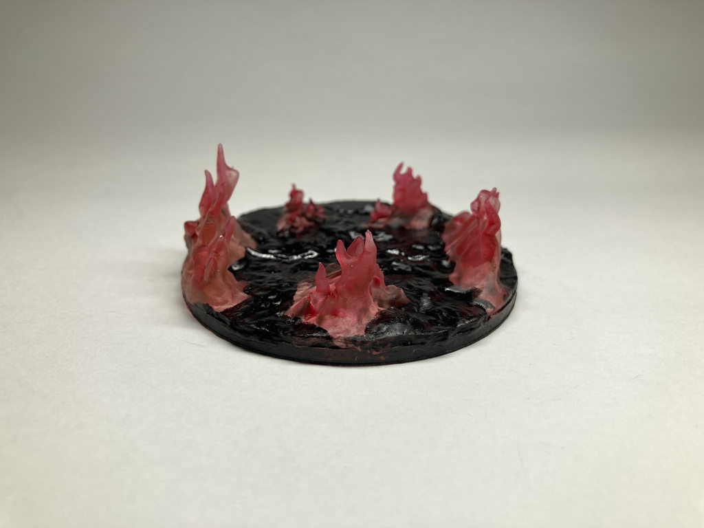 エフェクト台座　(炎2種類）