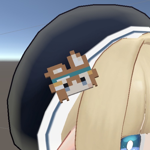 【無料】ボクセルまめひなたアクセサリー