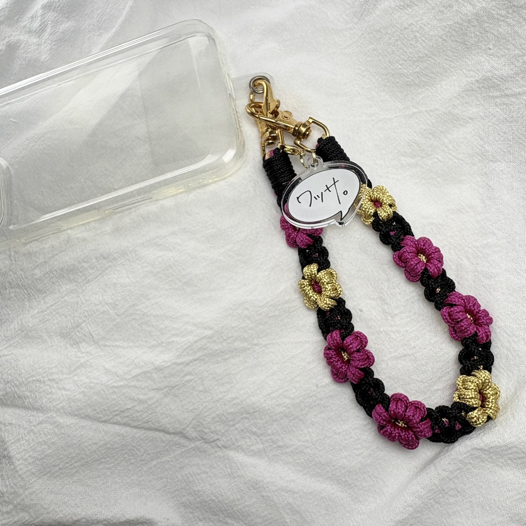 推し活 ローレン・イロアス　モチーフ携帯ハンドストラップ