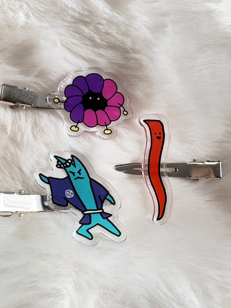 【推し活 】マツコッツ 前髪クリップ