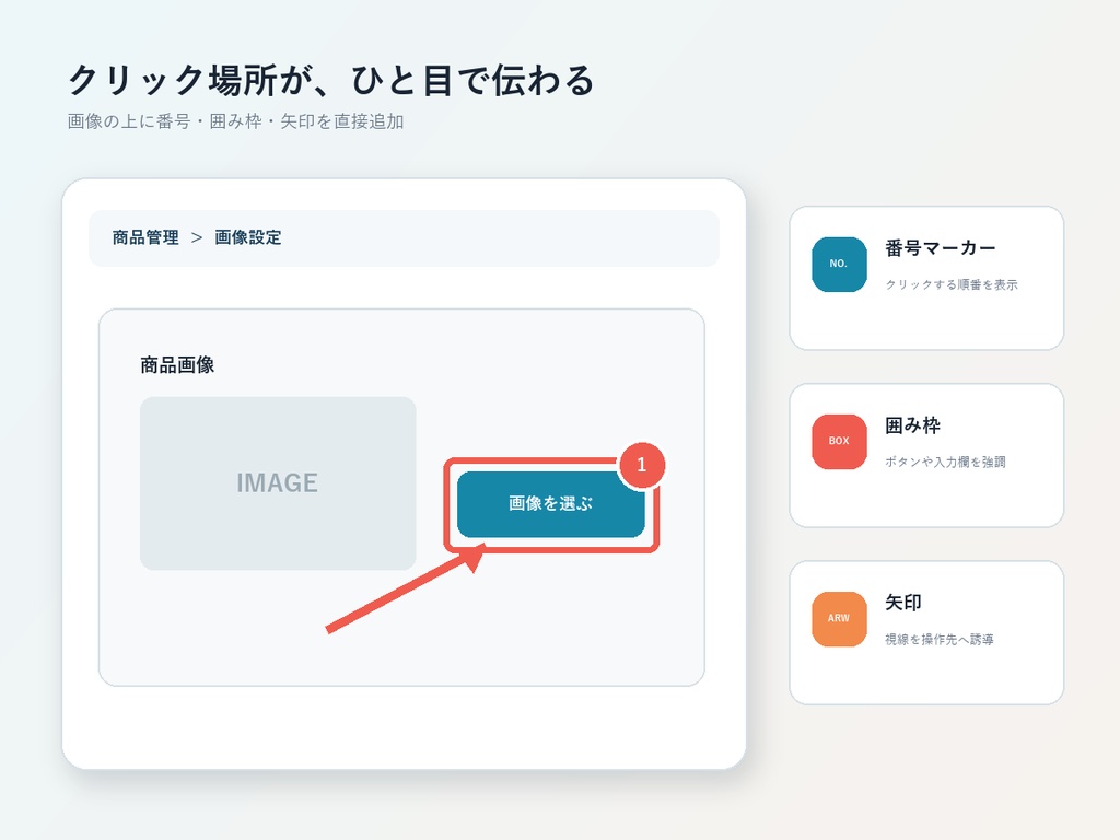 【無料版あり】BOOTH商品向け スクショ手順書|導入ガイド・FAQ・操作説明を完全オフラインで作成