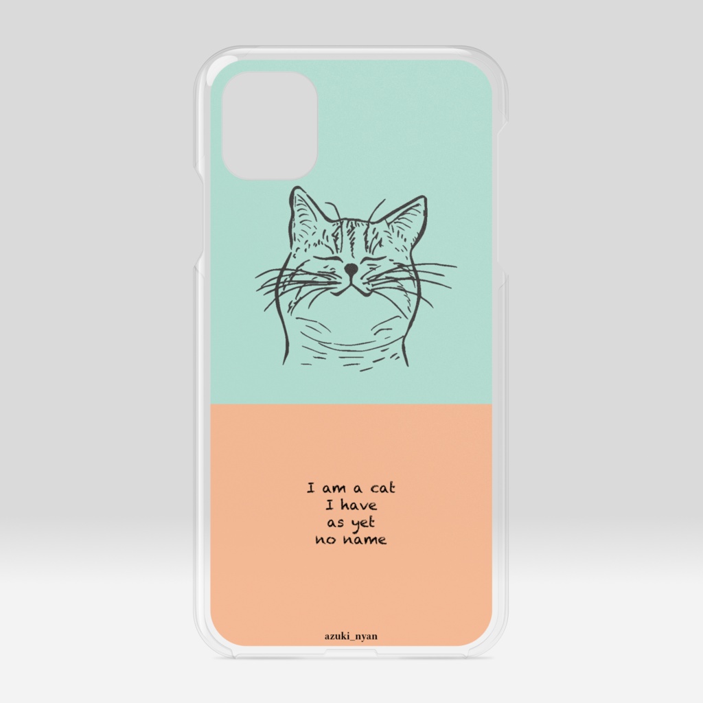 Iphoneケース 猫壱 黒 Iphone11 Craft1 2 Booth