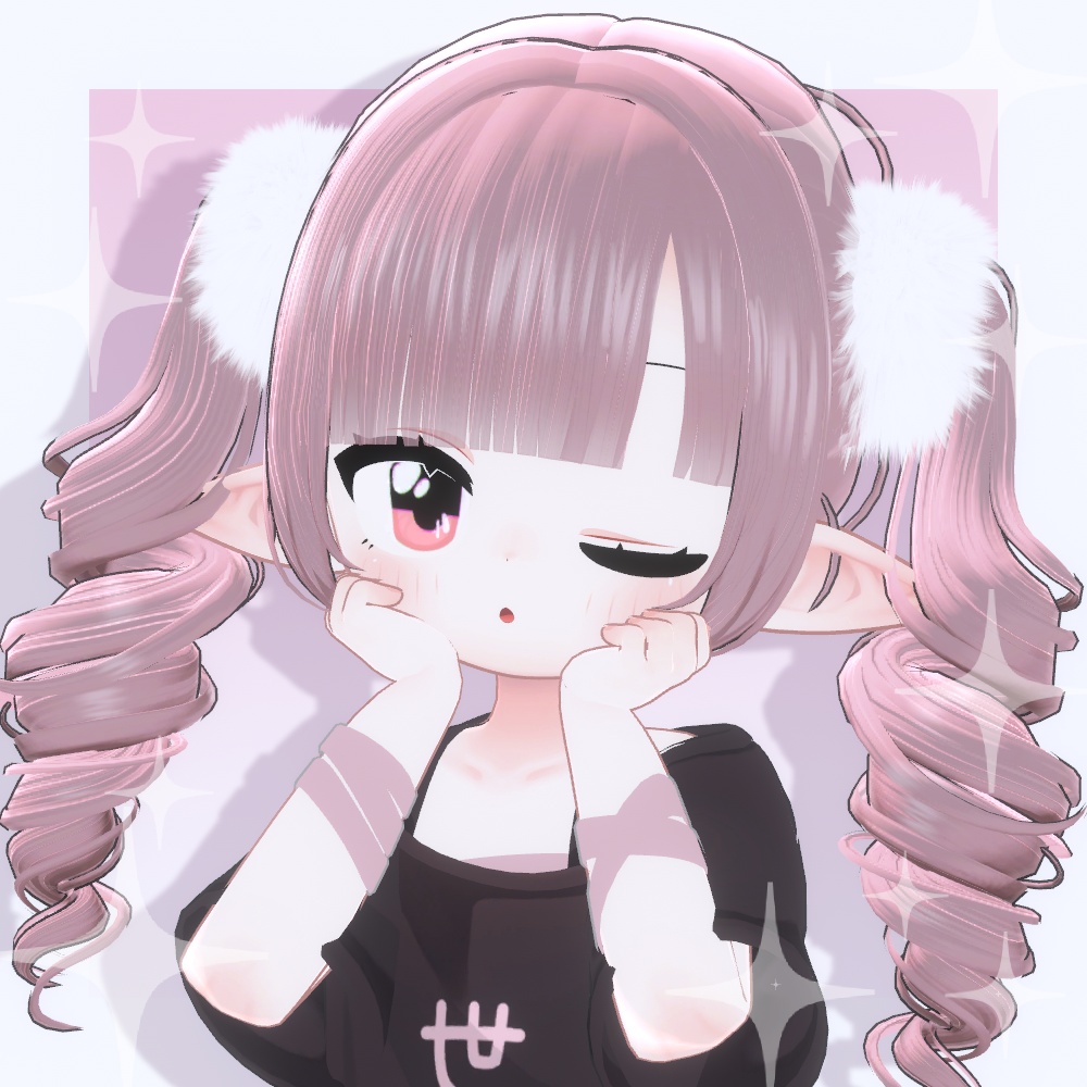 【メルヴィ】90年代アニメ風アイ【eyetexture】