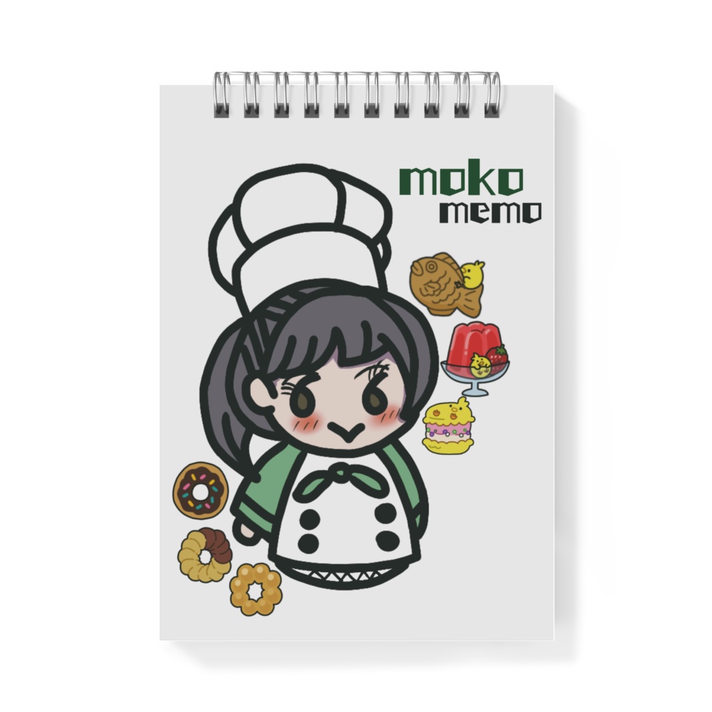 もこめも　もこ調理員お菓子A