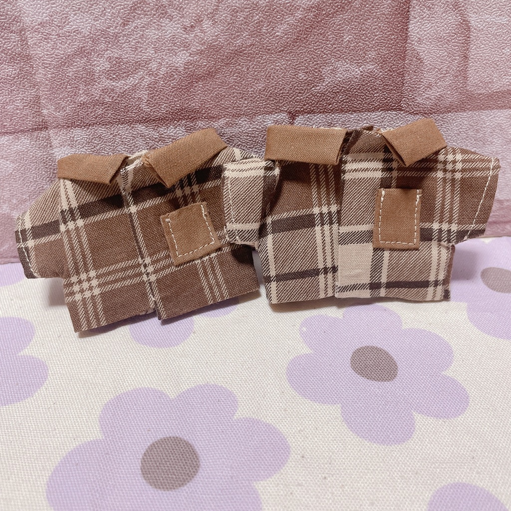 【15cmぬいサイズ】ぶらうんちぇっくしゃつ