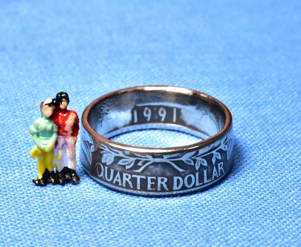 生まれた年のコインで指輪お作りします